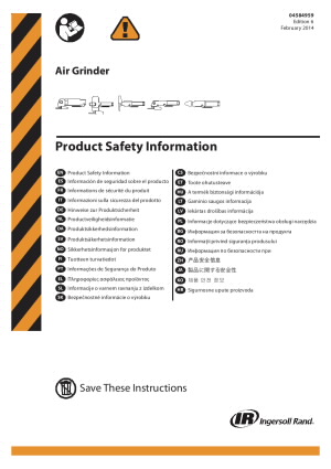 Product Safety Information
